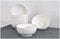Set of 6 or 12 Ultra White 5.5 Inch Porcelain Cereal Bowls Breakfast Dining Dessert (12 Bowls)