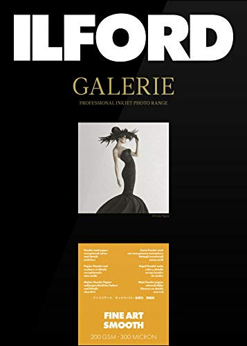 ILFORD GALERIE FineArt Smooth 200 gsm A3 - 297 mm x 420 mm 25 Blatt