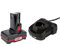 Parkside - Batteria di ricambio PAPK 12 B1 da 4,0 Ah con caricatore serie X-12-V Team
