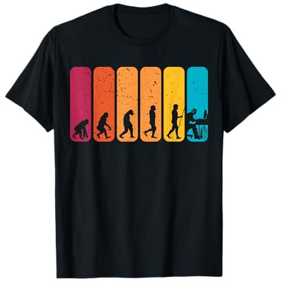 Evolution Gamer | Computer Freak Geek Nerd PC Game T-Shirt