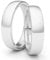 Kolibri Rings Partnerringe Silber 925 Paarpreis Massiv 5 mm Breite Nickelfrei Freundschaftsringe Trauringe Eheringe 100% Made in Germany- Inkl. Gratis Etui + Gravur (Längsmatt)