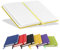 A6 Notebooks, Pocket Notebook Note Pads Small Notebooks Hardback Notebook A6 Notepad Journal 160 Pages (80 Sheets)-Yellow