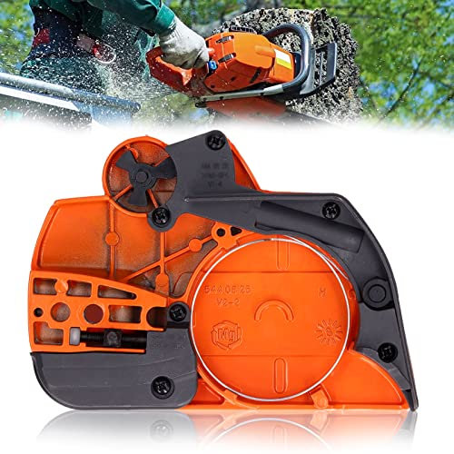 Assemblaggio Freno Catena Coperchio, accessori per motosega Coperchio laterale di ricambio Accessori per motosega 544097902 per Husqvarna 445 450