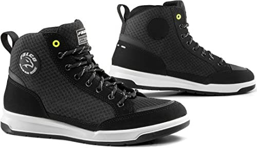 Falco Airforce Scarpe Moto (Black,41)