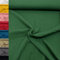 MAGAM-Stoffe Greta Musselin Stoff Double Gauze uni Oeko-Tex Meterware 50cm (20. Dunkelgrün)