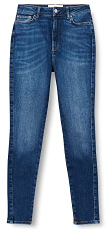 JJXX Women's Trousers, Dark Denim Blue, L / 32L