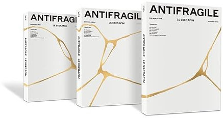 LE SSERAFIM 2. Mini-Album ANTIFRAGILE 3er SET