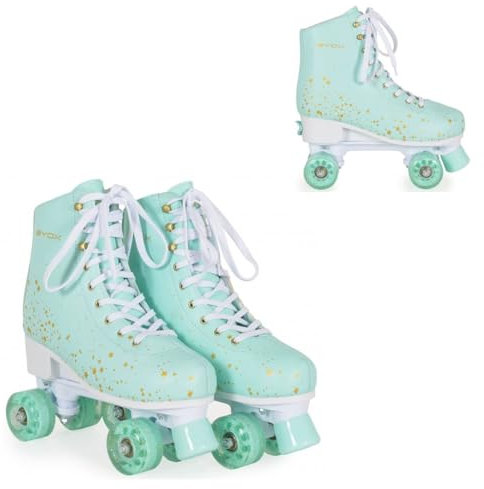 Byox Rollschuhe Wish ABEC-5 Lager, Glitzerräder, Tragetasche Verschiedene Größen, Größen:Gr. 35-38
