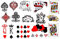 Las Vegas Casino Playing cards collection Sammlung (Playing cards Temporary tattoos)