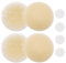 lumcov 2 Paires Cache-tétons adhésifs réutilisables en Silicone Doux,Réutilisable Cache-tétons,Cache Teton Femme,Cache-tétons Auto-adhésif Invisible en Silicone Nipple Cover[8cm,Couleur-2]