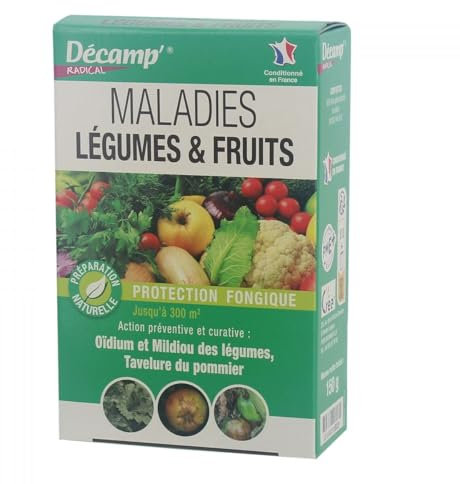 Traitement fongique FRUITS & LEGUMES 150gr - DECAMP