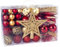 Weihnachtskugeln,102 Set Weihnachtskugeln Kunststoff für Weihnachtsbaumschmuck&Weihnachten Deko&Christbaumschmuck&Weihnachtsdeko,mit den Durchmesser von ca.3cm&4cm&6cm