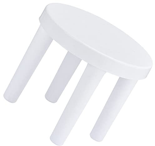 Toyvian Tritthocker Für Kinder Tritthocker Aus Kunststoff Wäsche Hocker Tritthocker Für Kleinkinder Bettstufe Dreistufiger Hocker Nachttisch-tritthocker Zu Hause Fußstütze Weiß Plastik