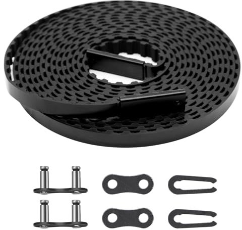 Verbesserter 41A3589-1 Antriebsriemen für 2,4 m hohe Garagentor, 647,7 cm Riemenmontage, kompatibel mit Liftmaster Chamberlain Garagentoröffner-Modellen 1270, 1280, 1280R, 8100, 8200 und 9200