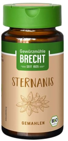 Gewürzmühle Brecht Sternanis, gemahlen, Glas, 27g (2)