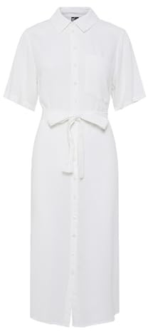 PIECES Female Blusenkleid PCPIA LEINENMIX | Shirt dress