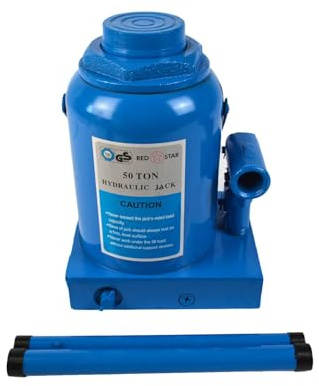 RED STAR 50 Ton Heavy Duty Hydraulic Bottle Jack Lifting Ram Car Van Boat Truck Lorry 30