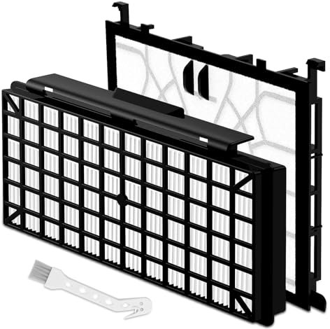 Laukowind Hepafilter Motorschutzfilter für Siemens Q5.0 extreme silencePower VSQ5X1230 Staubsauger, Für Siemens Synchropower Filter, Alternative zu Hygienefilter VZ154HFB Staubsauger Zubehör Filter