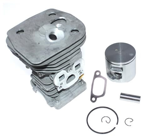 Kit cylindre-piston de 47 mm for tronçonneuse Husqvarn 455 455 Rancher 455E 460 460 Rancher Jonsere CS2255 (référence: 537320402 et 537320501)