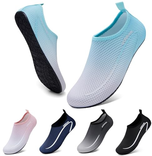 Swim Water Shoes Aqua Socks Barefoot for Sea Beach Swimming Shoes Pool Ladies Women Mens