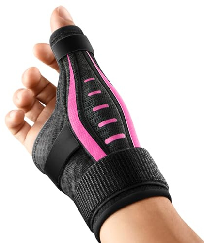 FULDAY Thumb Support for Arthritis, Ergonomical Thumb Splint Right Hand/Left Hand, Thumb Brace for Trigger Thumb, De Quervains Tenosynovitis Pain Relief, Breathable Protector