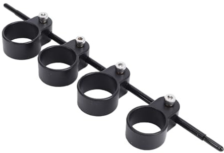 Dpofirs Finger-Expander, Universeller Fingertrainer mit Einstellbarer Spannung und Beweglichen Ringen, Kompatibilität mit Mehreren Instrumenten für Gitarre, Klavier, Violine und Keyboard (M)