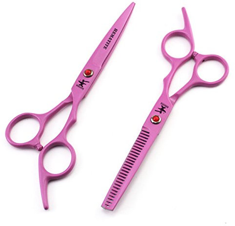FOMALHAUT 6 Zoll Pink Backen Friseur Schere Haarschere Schneiden und Effilierschere