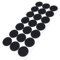 Adsamm® / 21 x Selbstklebende Filzgleiter/Schwarz/ø 30 mm/Rund/Möbelgleiter aus Filz mit 3.5 mm Stärke/Möbel- und Bodengleiter