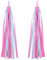 VORCOOL EIN Paar Kinder Fahrrad Lenker Streamer Fahrrad Griffe Quasten Bänder Baby Carrier Zubehör (Pink)