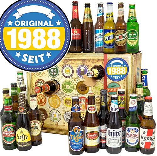 Original seit 1988 + 24 Biersorten aus aller Welt im Adventskalender + 24 Biere aus der Welt 2024 2025