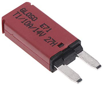 JOYKK 10A Mini ATM Automobile Disjoncteur Lame Fusible 12V Remise De Voiture Bateau Auto - Rouge