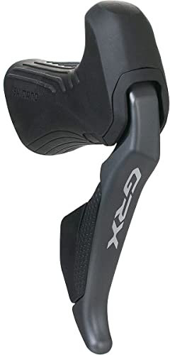 Shimano GRX ST-RX815 2 x 11-Speed Di2 Left Drop-Bar Shifter/Hydraulic Brake Lever with BR-RX810 Flat Mount Caliper, Pre-Bled, 1000mm Hose
