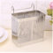 AMOYER Cocina colgados Soporte de Acero Inoxidable Palillos de cucharas Tenedor Cubiertos Escurridor Organizador Rack de Almacenamiento