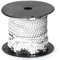 100 Yard Paillette DIY Paillettenband Flachen Paillette Trim Glänzende Paillettenbänder für Bastelprojekte, Tanzbekleidungen(Silber)