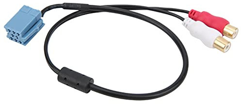 Akozon Adattatore AUX, Cavo AUX per Auto Portatile 8PinCar Stereo Sound Music Adapter di Ricambio per Lettore CD Blaupunkt