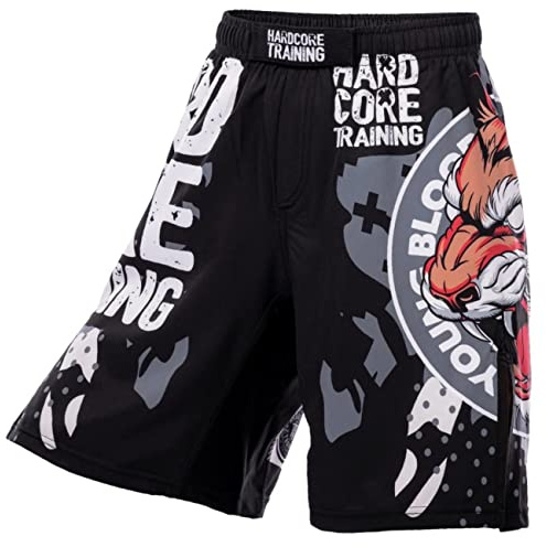 Hardcore Training Tiger Fury Pantalones Cortos Niño MMA Boxeo Gimnasio