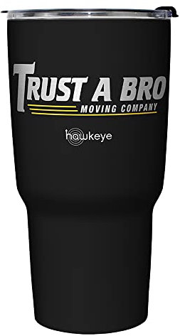 Marvel Hawkeye Trust A Bro Thermobecher aus Edelstahl, 765 ml, mehrfarbig