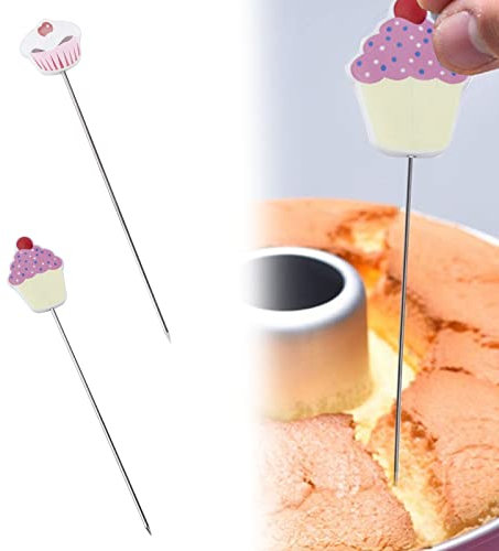 Probadores de Pasteles, Pinchos para Tartas, Agujas para Probador de Pasteles, Agujas Probadores de Pastel, Probador de Pasteles Aguja, Probador de Tartas Muffin Acero Inoxidable