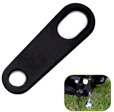 CUSTOMprivé Halterung für Glöckchen Motorrad schwarz, Befestigung für guardian Gremlin Lucky Bell Biker Motorradfahrer