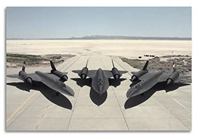 Militärischer Kämpfer-Poster Sr-71 Amsel-Poster, dekoratives Gemälde, Leinwand, Wandposter und Kunstbild, modernes Familien-Schlafzimmer, Dekor-Poster, 30 x 45 cm