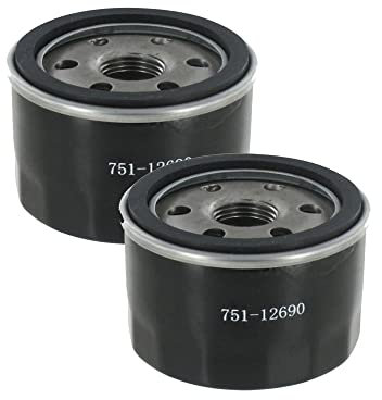 Ölfilter für FÜR Lawnflite Cub Cadet MTD 4HP 420CC VERTICALTRACTOR 4P90HU 4P90JHA 4P90JU 4P90JUB 4P90MU 4P90MUA und 4P90MUB Motoren auf Reitmähern 2 Stück