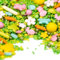Super Streusel Frühlingsflitzer Streudeko Ostern Deko Kuchen Essbar | Gemixt in Hamburg & Alle Zutaten aus der EU | Ostern Torten Deko Kuchen Ostern | Zuckerdekor Ostern Streusel Ostern Backen (180g)