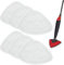 DLAIMI 6 PSC Dampfreiniger Steam Ersatzbezug für vileda Dampfreiniger Ersatzbezüge,feine Mikrofasern für vileda Steam Ersatzbezug,Dampfmop Pads Ersatz waschbar Mop Reinigung Pads Ersatz Mop Pad Spray