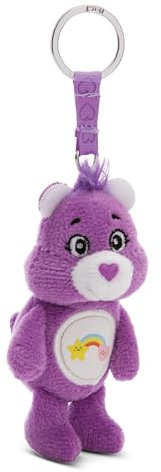 NICI Glücksbärchis Schlüsselanhänger Bester-Freund-Bärchi 10cm - Plüschiger Kuscheltier Anhänger für Kinder & Erwachsene, Mit Schlüsselring für Schlüsselband, bund und -halter - 61374