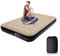 Kitxedas Small Double Air Bed, 2025 NO Plug Needed- JUST 1 Click UP/DOWN, Inflating Self Inflatable Mattress Blow Up Airbed with Built in Electric Pump Beds for Adults Guest Camping Home,198x125x25cm