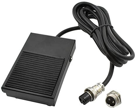 2-poliges Schweißfußpedal aus Metall für WIG-Schneidschneider, Schweißgerät zum Spielen, rutschfeste Weilding Machine Pedal
