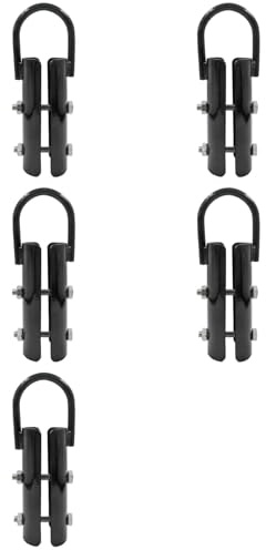 Frewurwer 5X Climbing Rope Clamp,Rope Climb Workout Rig Attachment Hook for 1.5 Inch Rope Clasp Fitness Equipment