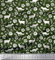 Soimoi Grun Baumwoll-Voile Stoff Silhouette Hirsch & Fuchs Blumen- Stoff Meterware 42 Zoll breit