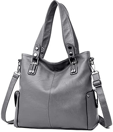 Sacmill Damen Handtaschen Leder Geldbörsen Große Tote Messenger Schulter Crossbody Borse Hobo Designer Umhängetasche Tasche