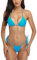 SHERRYLO Tanga Bikini Badeanzug für Frauen Brazilian Bottom Triangel Bikinis Top Badeanzug, türkis, Medium
